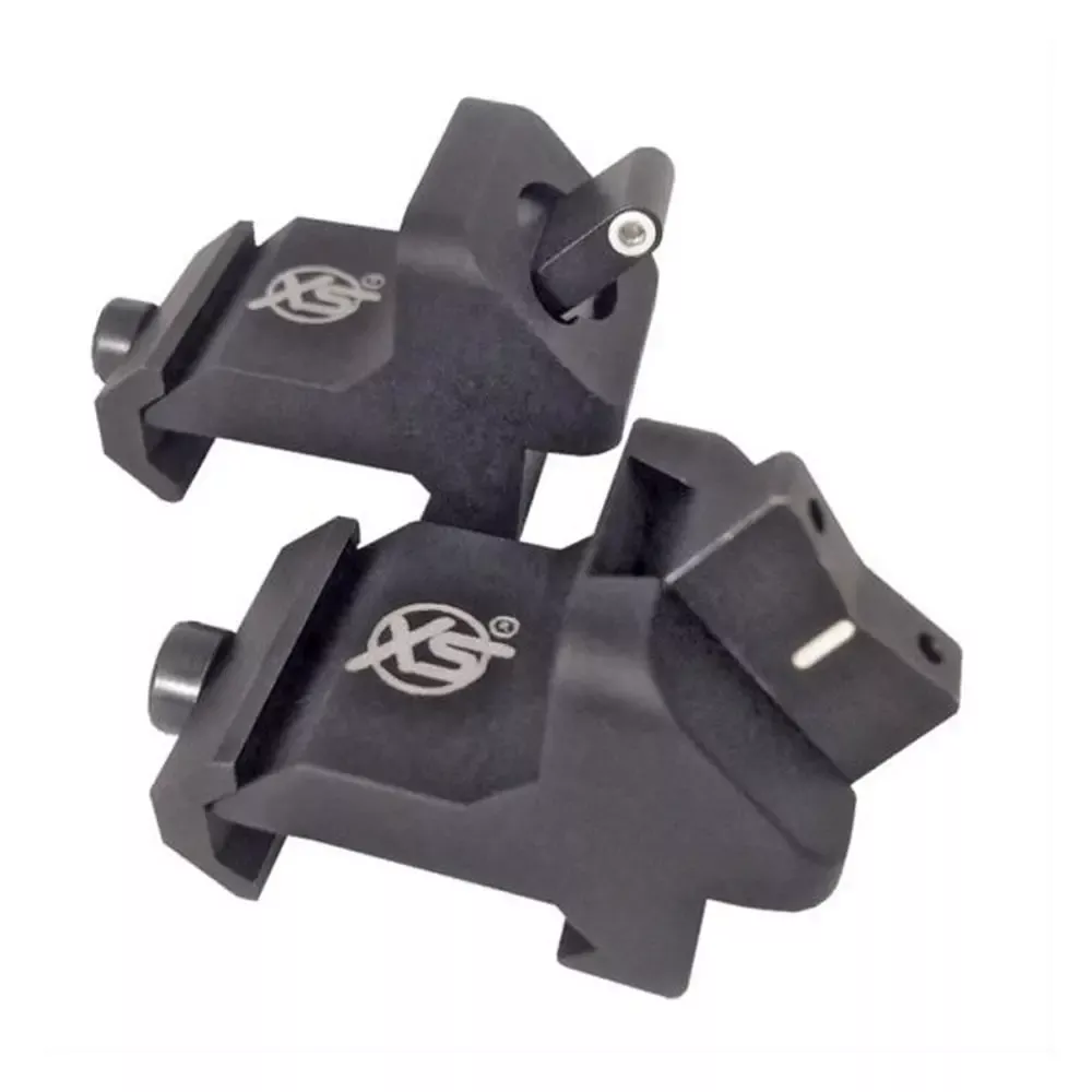 XS SIGHTXTI2 DXW 45 Degree Offset BUIS Big Dot Tritium Front / Non-Tritium Rear