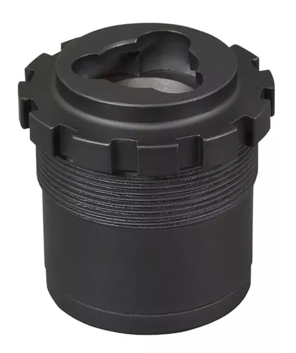 Yankee Hill 2045 3-LugAdapter Assembly 1-3/8"-24 tpi Aluminum/Stainless Steel Matte Black