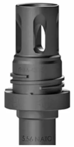 Yankee Hill Machine Co Mini QD Flash Hider | Matte Black | 1/2X36″ Thread | Fits Turbo T2 | Turbo K | Resonator | Resonator R2 | Resonator K | Nitro .30 | All Phantom .30 caliber | YHM-4315-36A