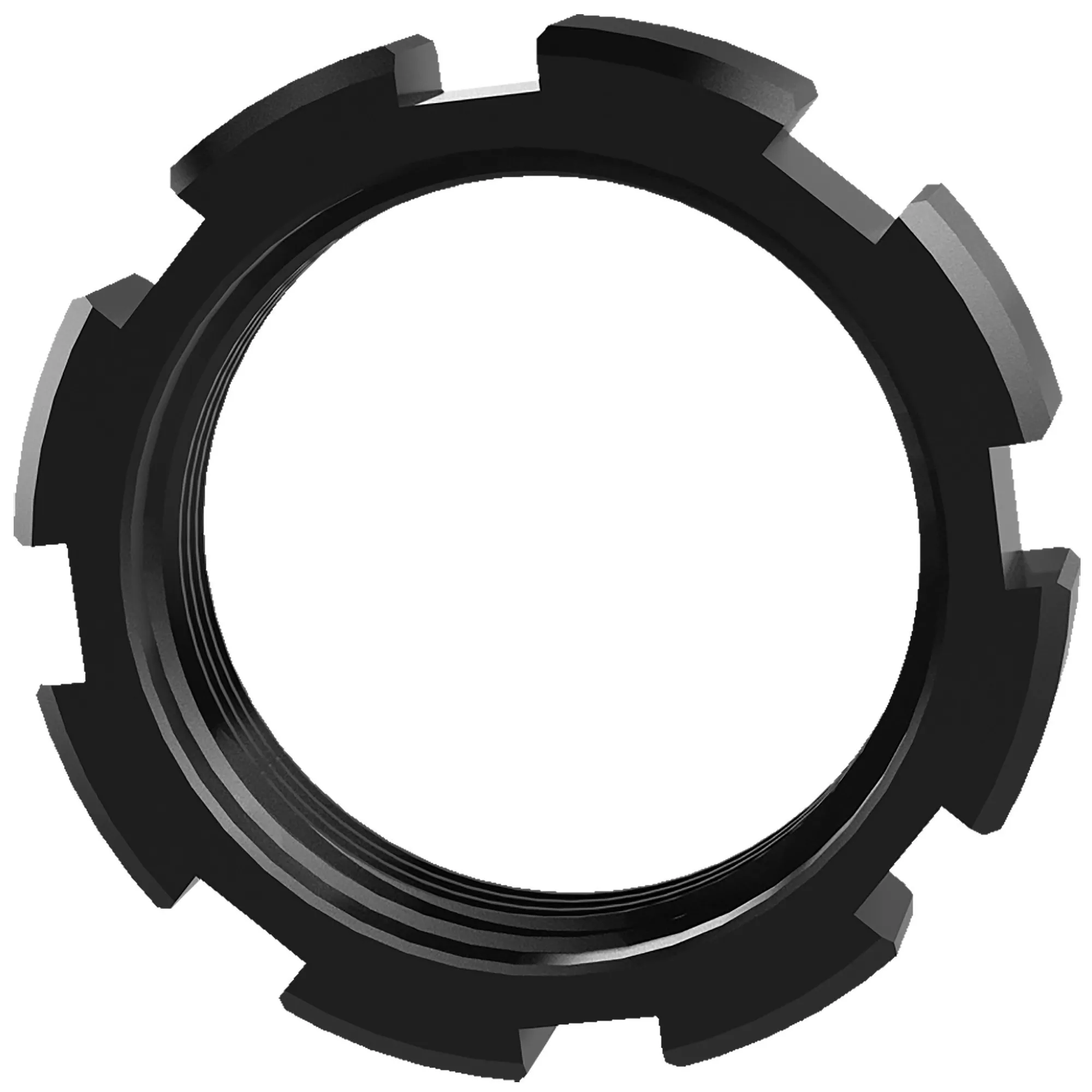 YHM Jam Nut for VICTRA-12 Mount Black