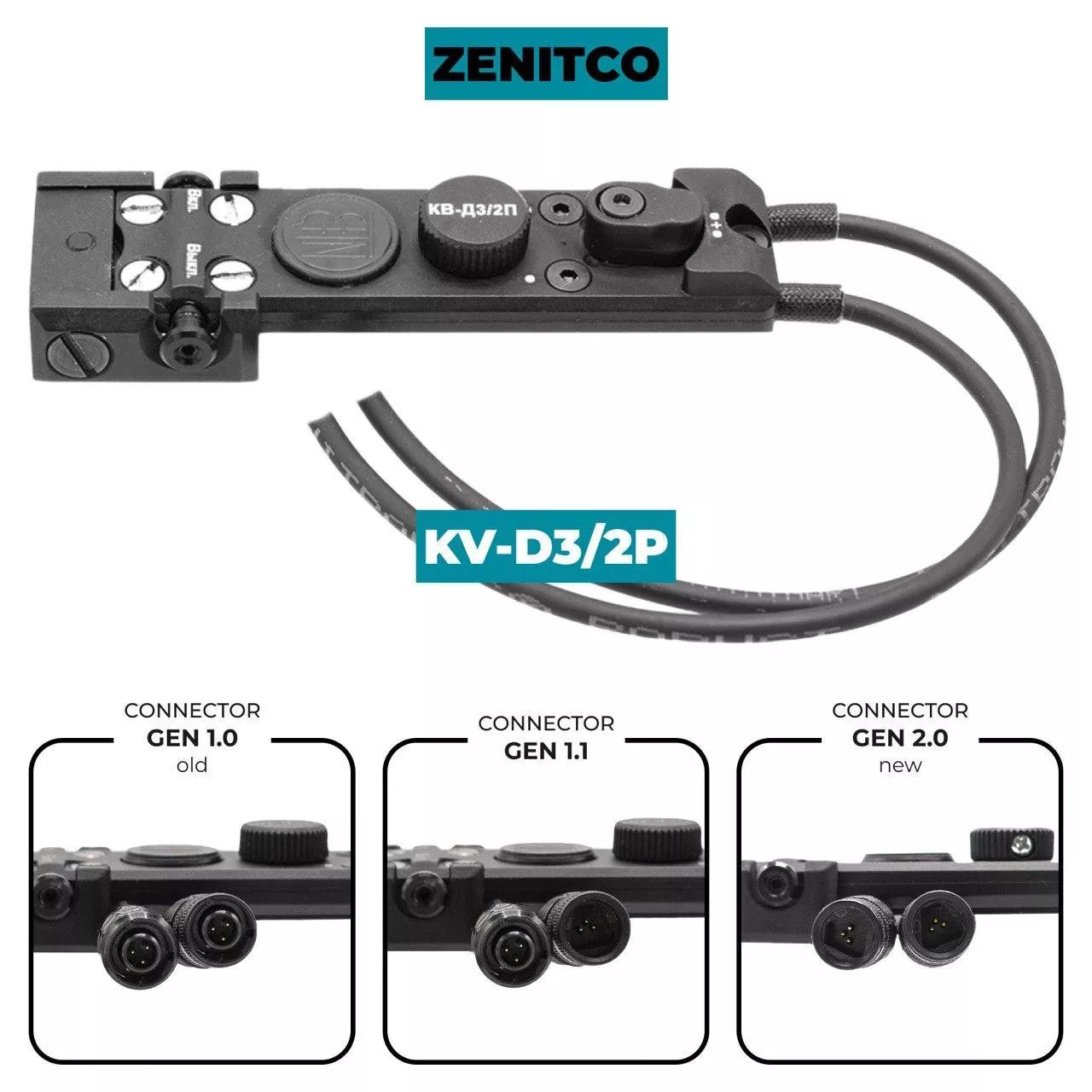 Zenitco KV-D3 /2P Tactical Switch Safety