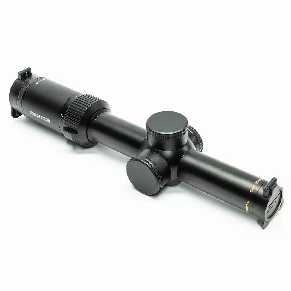 ZeroTech Thrive HD Rifle Scope 1-8×24 30mm SFP PHR4 MOA Illum Black