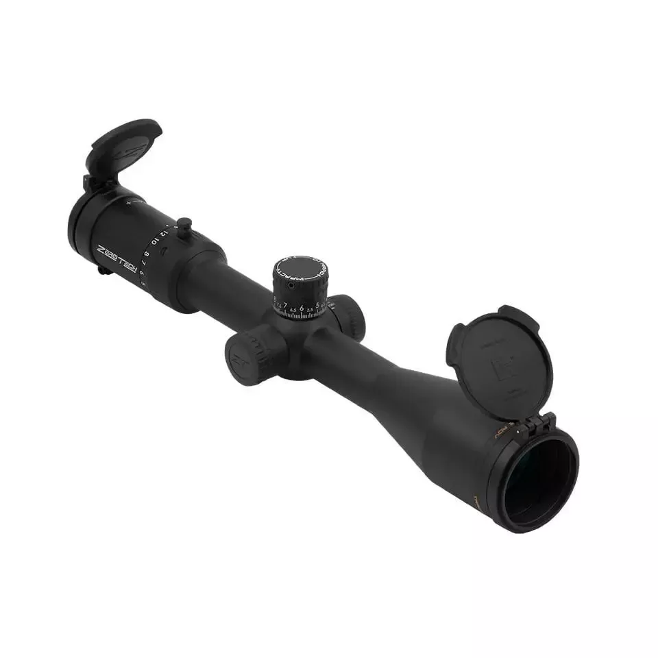 ZeroTech Trace Advanced Rifle Scope – 4-24X50 30mm FFP RMG MIL Illum Black