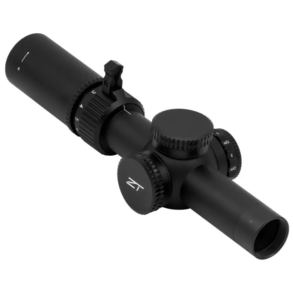 ZeroTech Vengeance LPVO Rifle Scope 1-6X24MM 30mm SFP RAR MOA Black