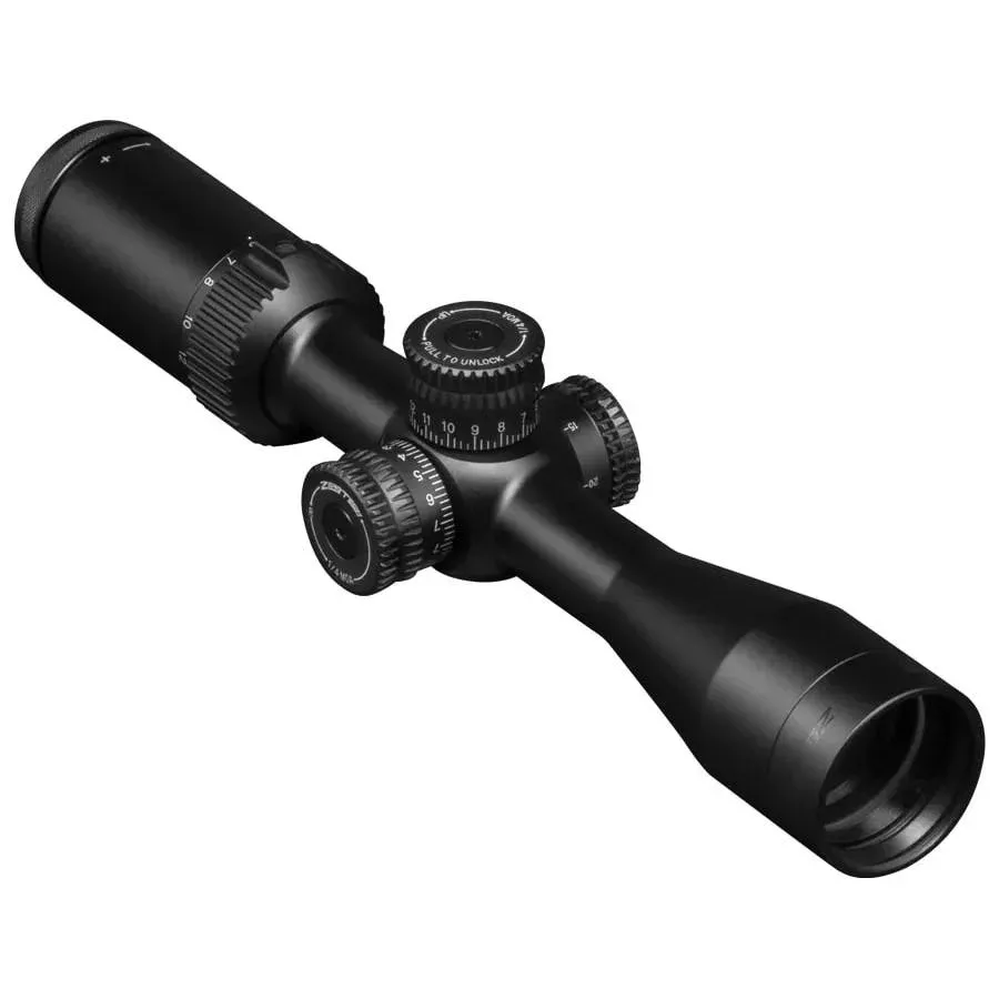 ZeroTech Vengeance Rifle Scope 3-12×40 1″ SFP ZeroPlex Non Illum. Black
