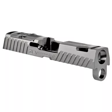 ZEV Technologies Z320 XCompact Octane Stripped Slide w/ RMR Cut | Slide | For Sig Sauer P320 | Gray | SLD-Z320-XCOMPACT-OCTANE-RMR-GRY