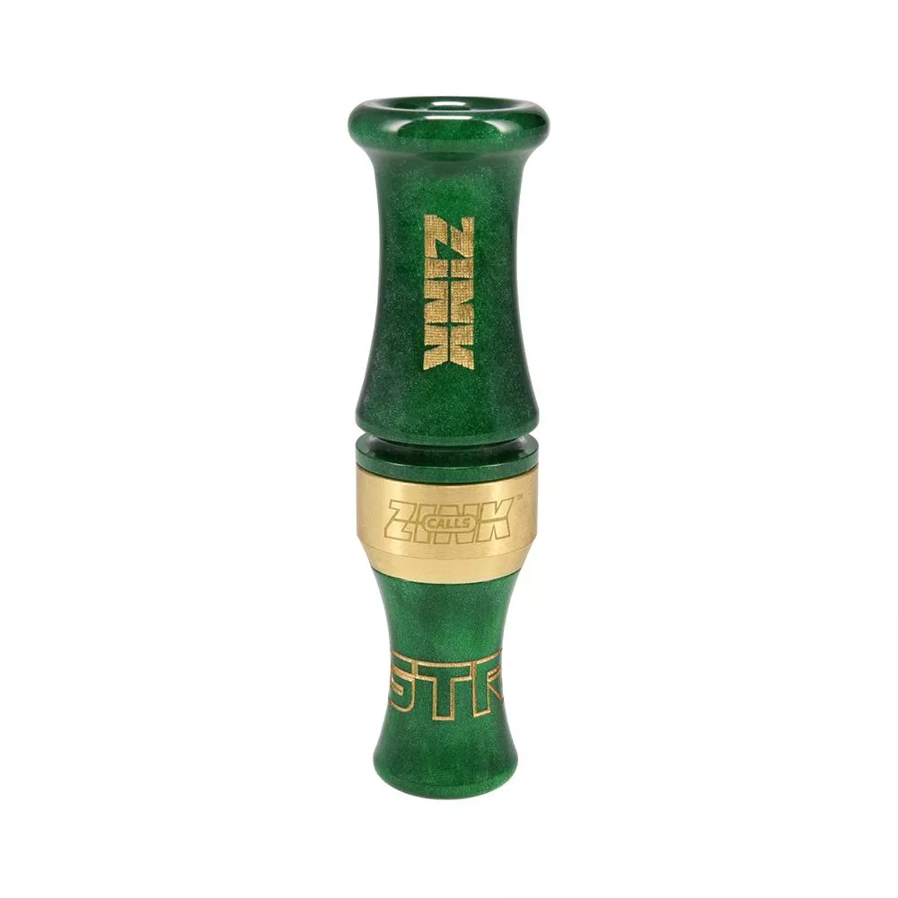 Zink Green Top Rocker Duck Mouth Call Green Envy
